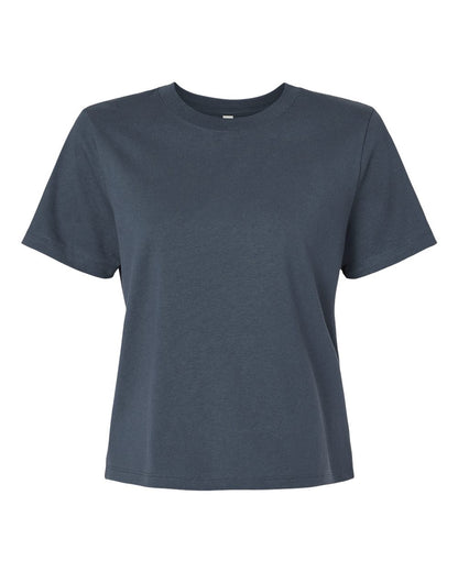BELLA + CANVAS Women's 6 oz Heavyweight Tee 6110 #color_Vintage Navy