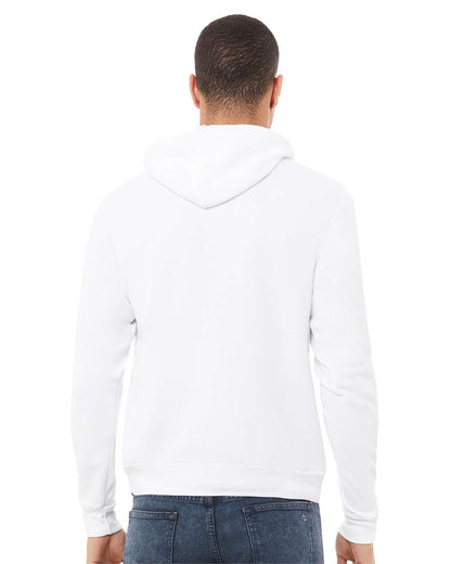 BELLA + CANVAS Sponge Fleece Hoodie 3719 #colormdl_White