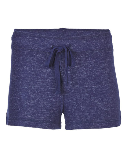 Boxercraft Women's Cuddle Fleece Shorts L11 #color_Navy Heather