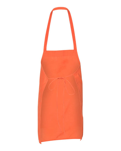 Q-Tees Bib Apron Q4010 #color_Orange