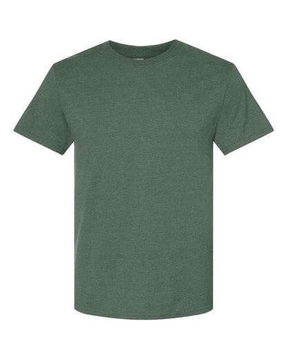 JERZEES Premium Blend Ring-Spun T-Shirt 560MR #color_Military Green Heather