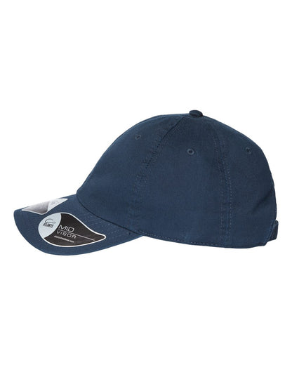 Atlantis Headwear Sustainable Dad Hat FRASER #color_Navy