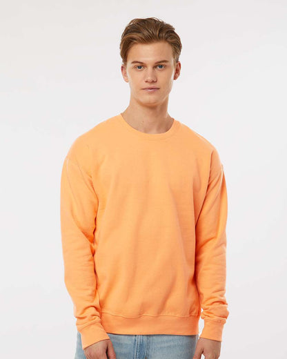 Tultex Fleece Crewneck Sweatshirt 340 #colormdl_Cantaloupe