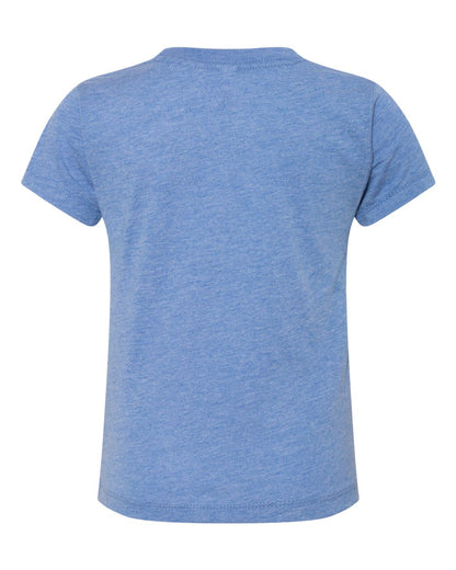 BELLA + CANVAS Toddler Triblend Tee 3413T #color_Blue Triblend
