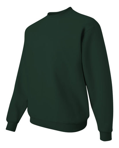 JERZEES Unisex NuBlend® Crewneck Sweatshirt 562MR #color_Forest Green