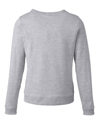 Puma Golf Women's Cloudspun Crewneck Sweatshirt 599267 #color_Light Grey Heather
