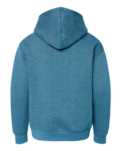 LAT Youth Fleece Hoodie Sweatshirt 2296 #color_Bermuda Blackout