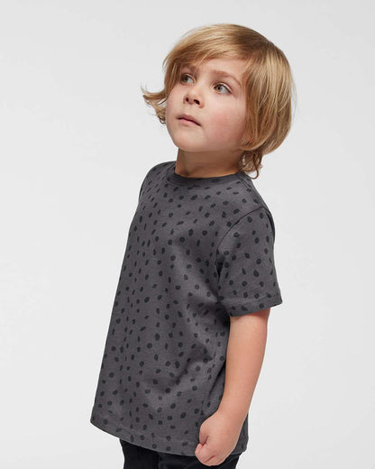 Rabbit Skins Toddler Fine Jersey Tee 3321 #colormdl_Slate Spot