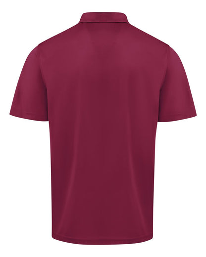Red Kap Men's Performance Knit Pocket Polo SK98 #color_Burgundy
