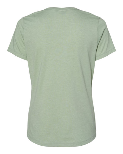 BELLA + CANVAS Women’s Relaxed Fit Heather CVC Tee 6400CVC #color_Heather Sage