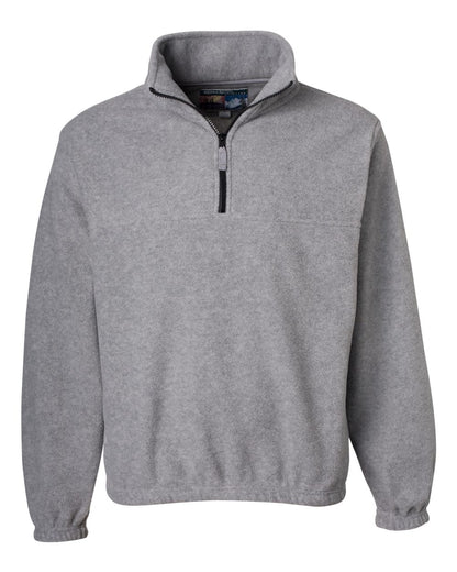 Sierra Pacific Unisex Fleece Quarter-Zip Pullover 3051 #color_Heather Grey