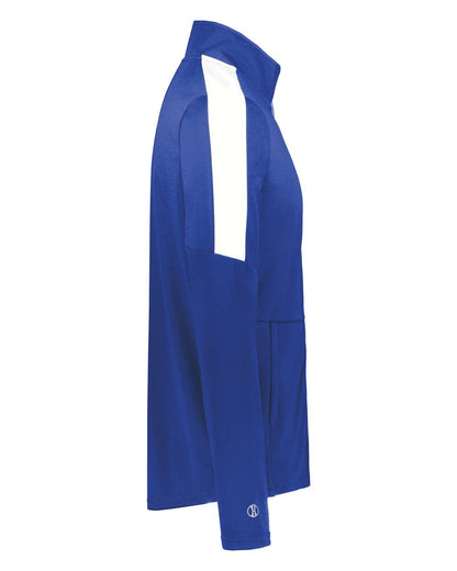 Holloway Men's Tall Crosstown Jacket 223530T #color_Royal/ White