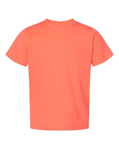 Rabbit Skins Toddler Fine Jersey Tee 3321 #color_Papaya