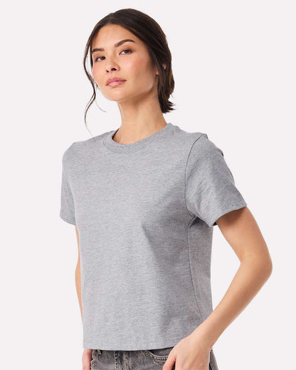 BELLA + CANVAS Women's 6 oz Heavyweight Tee 6110 #colormdl_Athletic Heather