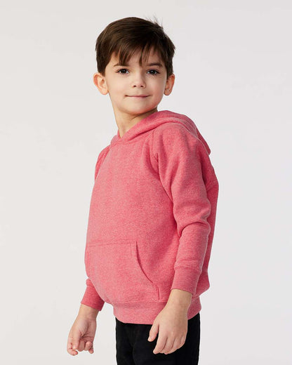 Independent Trading Co. Toddler Special Blend Hooded Raglan Sweatshirt PRM10TSB #colormdl_Pomegranate