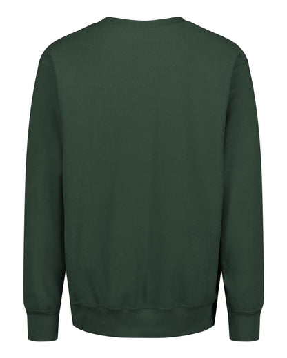 MV Sport Unisex Pro-Weave® Crewneck Sweatshirt 496 #color_Athletic Forest