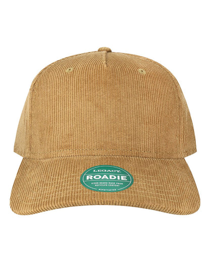 LEGACY Five-Panel Trucker Cap ROADIE #color_Khaki Corduroy