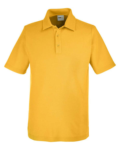 CORE365 Men's Fusion ChromaSoft™ Pique Polo CE112 #color_Campus Gold