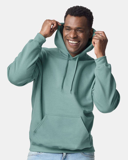 Gildan Unisex Softstyle® Midweight Hooded Sweatshirt SF500 #colormdl_Aquatic