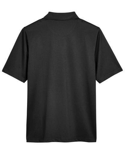 Harriton Men's Advantage Snag Protection Plus Polo M348 #color_Black