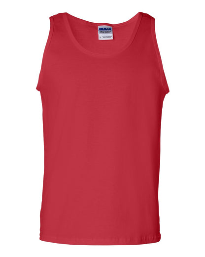 Gildan Unisex Ultra Cotton® Tank Top 2200 #color_Red