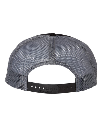 Richardson Troutdale Corduroy Trucker Cap 930 #color_Black/ Charcoal