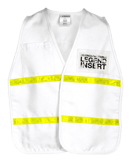 Kishigo Unisex 700 Series Incident Command Vest 3700 #color_3711I White