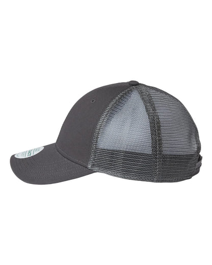 LEGACY Lo-Pro Snapback Trucker Cap LPS #color_Dark Grey/ Dark Grey