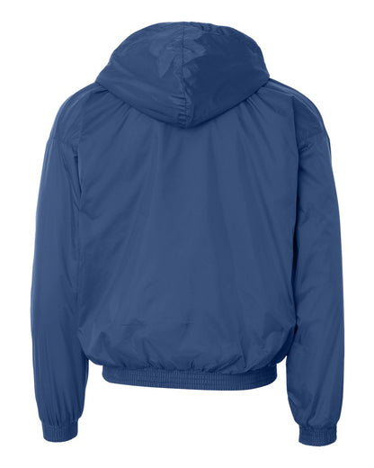 Augusta Sportswear Fleece Lined Hooded Jacket 3280 #color_Royal