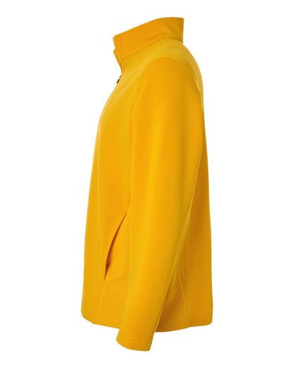 Team 365 Unisex Squad Cadet Quarter-Zip Tech Fleece Pullover TT401 #color_Sport Athletic Gold