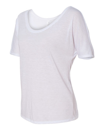 BELLA + CANVAS Women’s Slouchy Tee 8816 #color_White