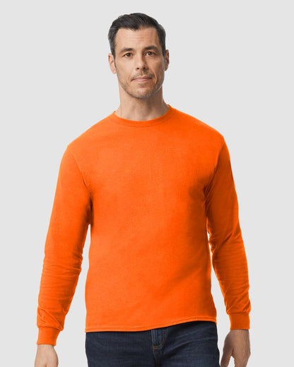 Gildan Unisex Heavy Cotton™ Long Sleeve T-Shirt 5400 #colormdl_Orange