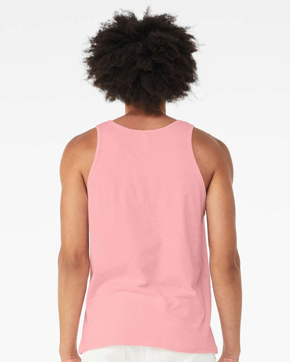 BELLA + CANVAS Jersey Tank 3480 #colormdl_Pink