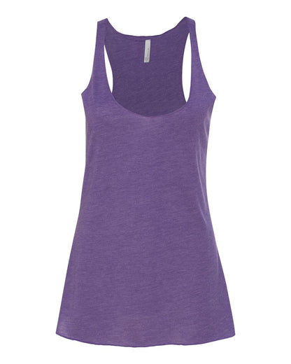 BELLA + CANVAS Women's Triblend Racerback Tank 8430 #color_Purple Triblend