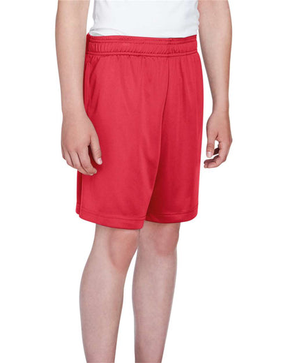 Team 365 Youth Zone Performance Shorts TT11SHY #colormdl_Sport Red