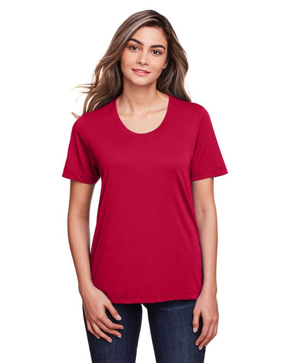 CORE365 Women's Fusion ChromaSoft™ Performance T-Shirt CE111W #colormdl_Classic Red