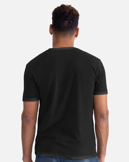 Next Level Soft Wash T-Shirt 3600SW #colormdl_Washed Black