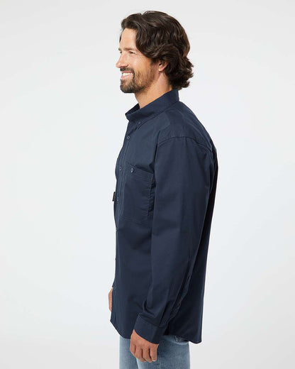 DRI DUCK Men's Craftsman Woven Shirt 4450T #colormdl_Deep Blue
