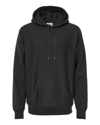 Independent Trading Co. Legend - Premium Heavyweight Cross-Grain Hooded Sweatshirt IND5000P #color_Charcoal Heather