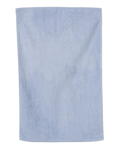 Q-Tees Deluxe Hemmed Hand Towel T300 #color_Light Blue