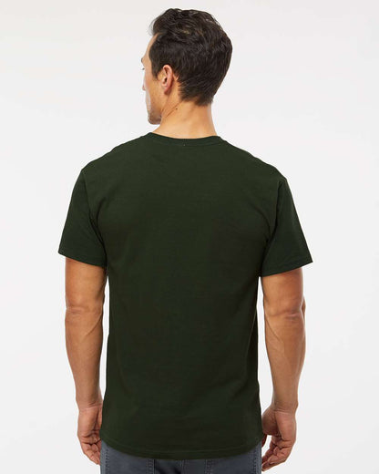 M&O Men's Gold Soft Touch T-Shirt 4800 #colormdl_Forest Green