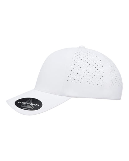 Flexfit Delta® Snapback Perforated Cap 180AP #color_White