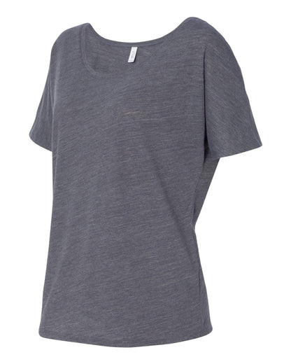 BELLA + CANVAS Women’s Slouchy Tee 8816 #color_Asphalt Slub