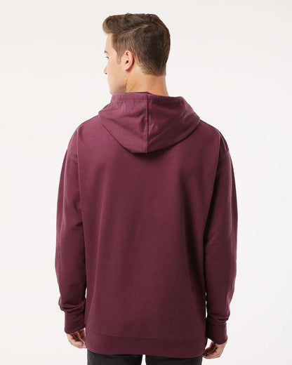 Independent Trading Co. Unisex Midweight Hooded Sweatshirt SS4500 #colormdl_Maroon