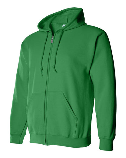 Gildan Unisex Heavy Blend™ Full-Zip Hooded Sweatshirt 18600 #color_Irish Green