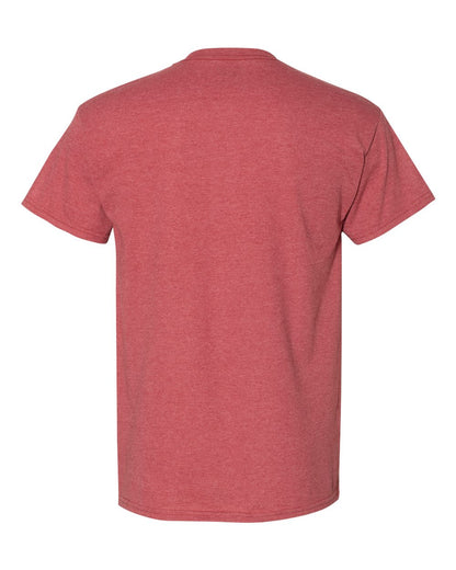 Gildan Unisex DryBlend® T-Shirt 8000 #color_Heather Scarlet Red