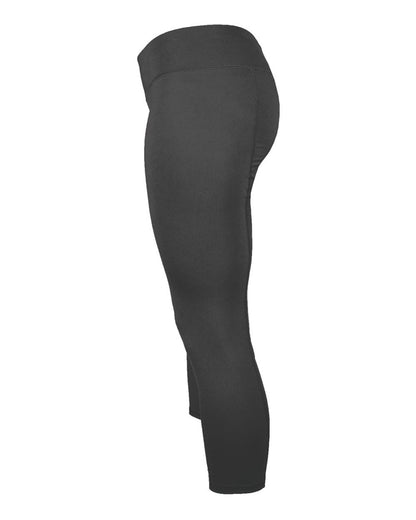 Badger Women's Capri Leggings 4617 #color_Graphite