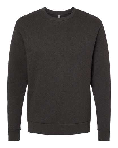 Next Level Malibu Crewneck Sweatshirt 9002 #color_Heather Black