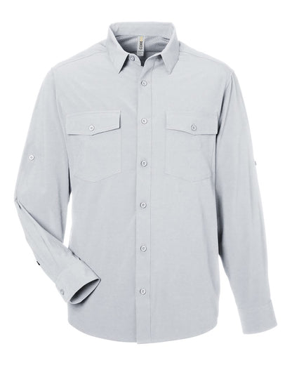 CORE365 Men's Ultra UVP® Marina Shirt CE510L #color_Platinum