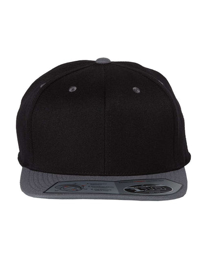 Flexfit 110® Snapback Cap 110F #color_Black/ Grey